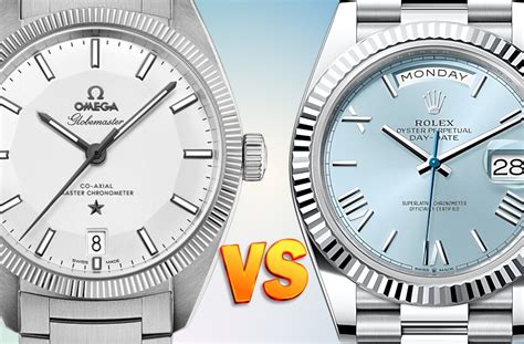 rolex vs omega constellation